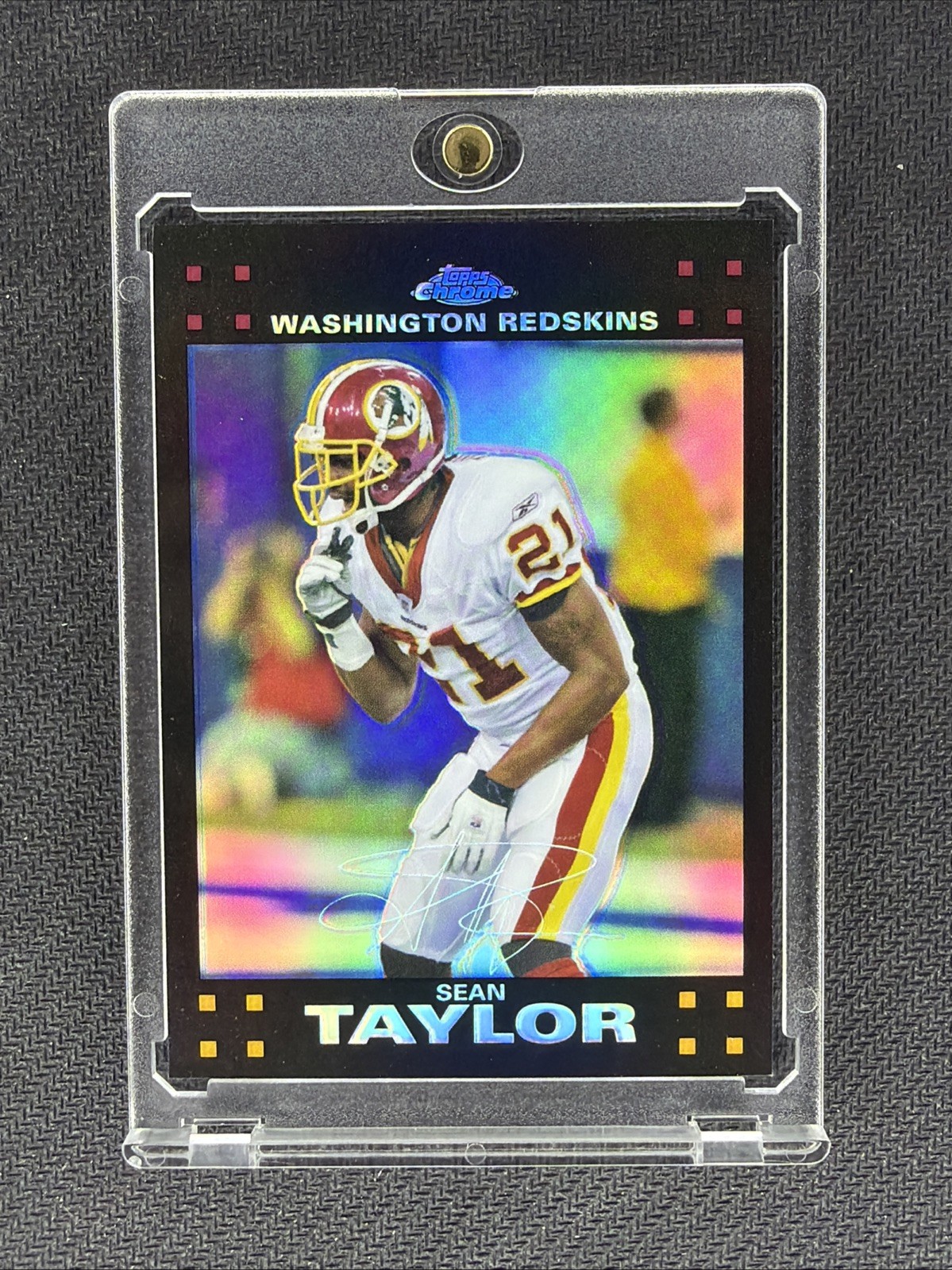 2007 Topps Chrome #TC91 Sean Taylor Refractors Washington Redskins