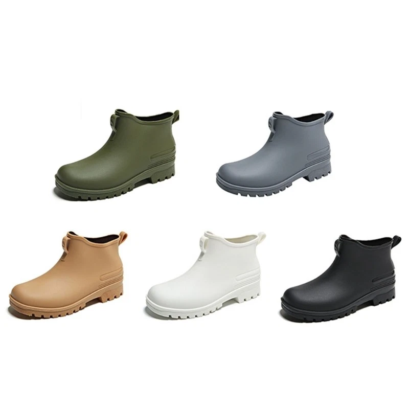 Fishing Rain Shoes Anti Slip Water Boot Men Women Comfortable Short Shoes