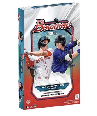 2026 Topps Bowman Baseball Hobby Box
