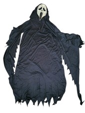 1996 Scream Ghost Face Mask Vtg. Easter Unlimited Inc Cope W/ Hood Glow. See Pic