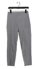 Uniqlo Women's Suit Trousers S Grey Polyester