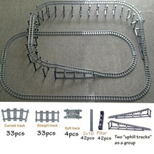 City Rail Flexible Tracks for LEGO Kit Train ...