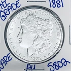 1881 MORGAN SILVER DOLLAR AUTHENTIC HI GRADE U.S. MINT COIN FREE SHIPPING 5802