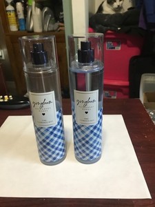 (2) Bath Body Works GINGHAM Fine Fragrance Mist 8 Oz Full Size