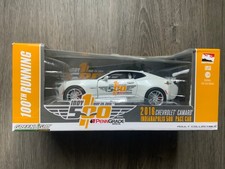 GREENLIGHT Indianapolis 500 PACE CAR 2016 CHEVROLET CAMARO WHITE COUPE 100th CAR