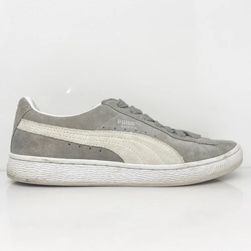 Scarpe sneakers casual Puma uomo scamosciate classiche 351048 02 grigio taglia 7
