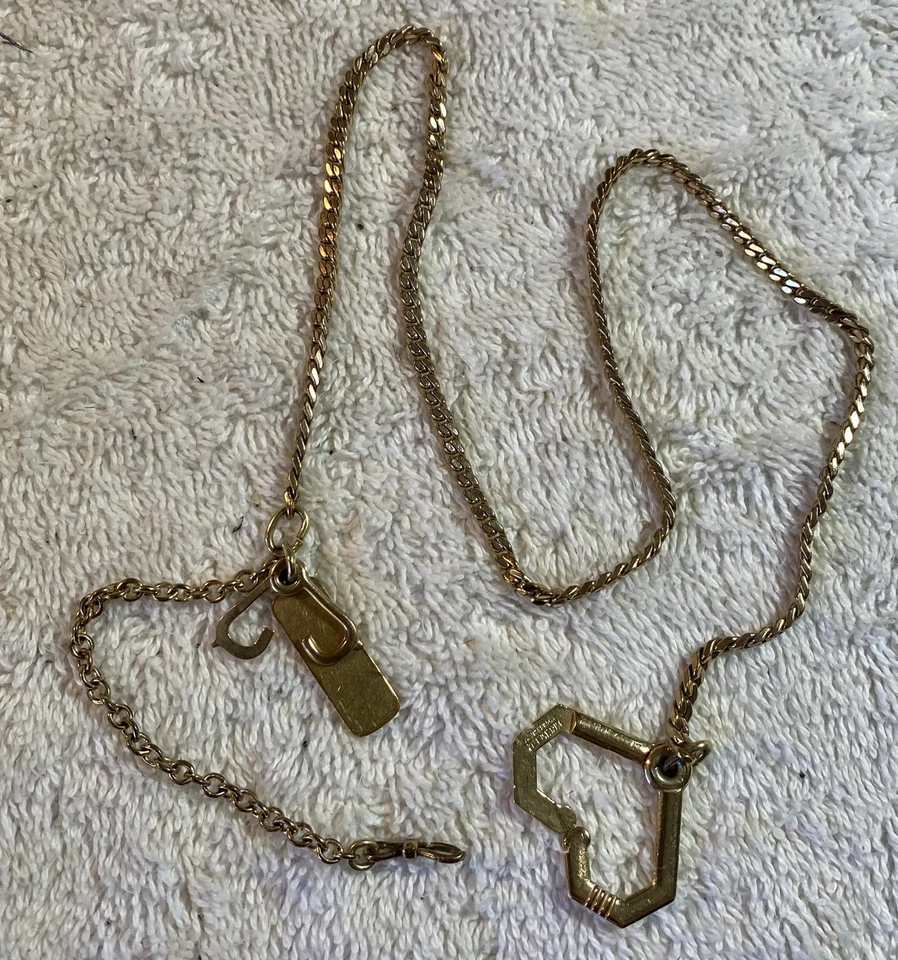 Vintage Kreisler Gold Watch FOB 20” - Image 3 of 4