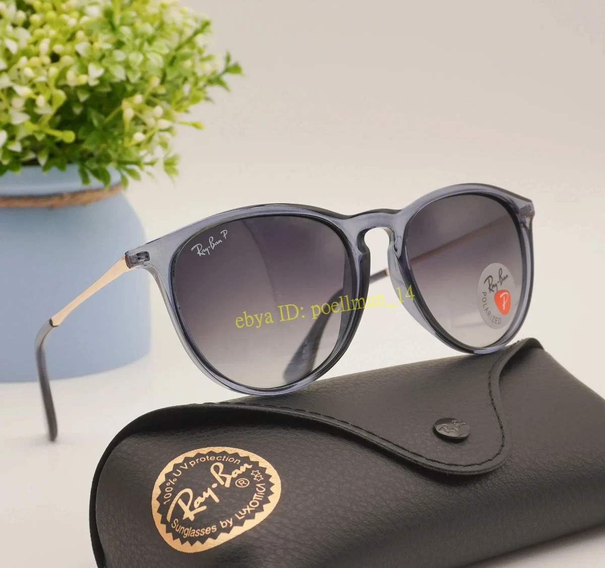Ray-Ban Erika Polarized Sunglasses for Men for sale | eBay