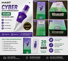 MAST Cyber 1014RL Tattoo Needle Cartridges 10 Round Liner 0.30mm 20pcs