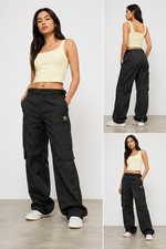 Adidas Originals Cargo Hose Damen Schwarz JF6532 Streetwear Neu XS-M