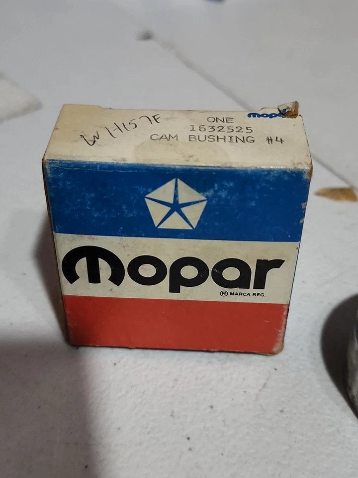 Cojinete del árbol de levas Mopar 1956-71 #4 Plymouth Dodge 318 bloque ancho 273 318 340 OEM Foto 2 de 4