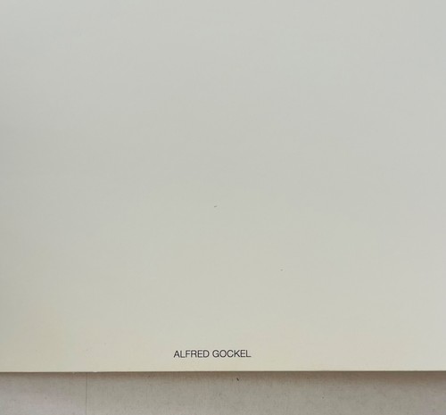 ALFRED GOCKEL, NUDE LADIES, RARE AUTHENTIC 1980's ART PRINT - Picture 6 of 8