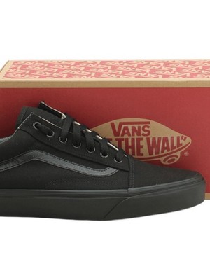Vans Old Skool Damen Sneaker VN000D3HBKA1 UK10,5 EU45 US11,5 in Schwarz UVP 52£