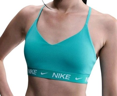 Nike Women Indy Light Support Padded Adjustable Sports Bra. Dusty Cactus Sz: XL