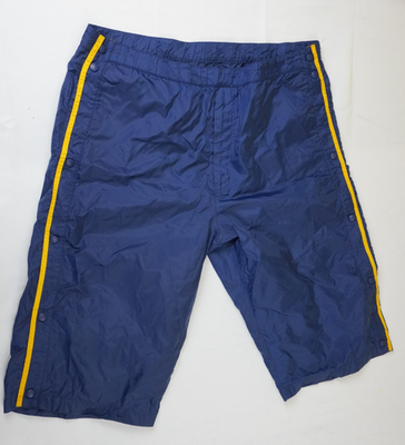 Vintage Polo Jeans Ralph Lauren Blue Yellow Snap Breakaway Sweat