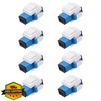 Duogalia 8-Pack SC/UPC Fiber Coupler Jack
