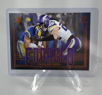Ultra Rare! 2025 Panini Luminance Harrison Smith Engaged Orange /100 Vikings!