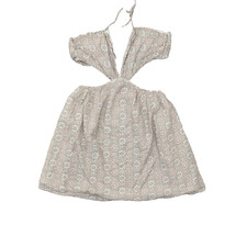 NEW American Eagle Women's Size S Fit & Flare Dress Beige Knee Length Casual