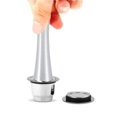 Atyhao Coffee Tamper, 30mm Capsule Hammer Tamper Stainless Steel Co... Fast Ship