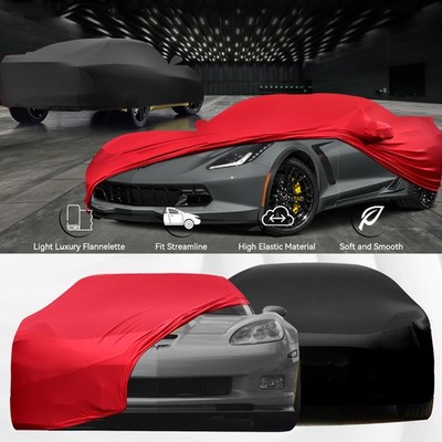 Universal Breathable Coupe Car Cover Indoor UV Dust Proof Resistant Protection;