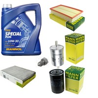 Inspektionspaket 5L Mannol Special Plus 10W-30 FüR VW Golf IV 1.6 2.0 1.8 T New