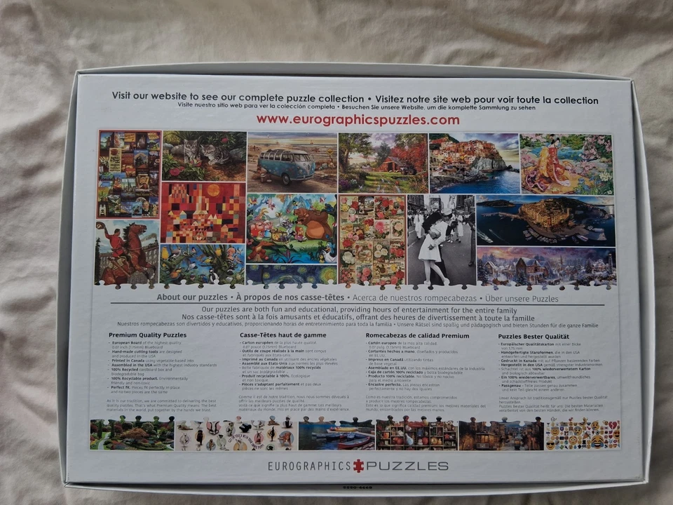 Eurographics Colors of the World 1,000 Piece Puzzle Asian Oil Paper Umbrellas - Image 3 of 4