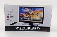 CRAIG CLC504e 19 in Super Slim HD LED TV 720p, HDMI 60Hz PC Input NEW 