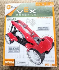 Hex Bug Vex Robotics Gear Racer Pull Back Car Building Set Stem Starter