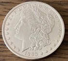 1883 Morgan Dollar - Scarce  Almost Uncirculated+  Lustrous