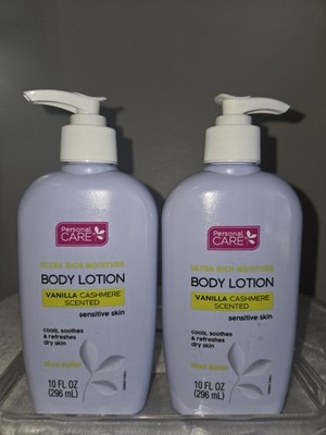 2 Personal Care Ultra Rich Moisture Body Lotion Vanilla Cashmere Scented