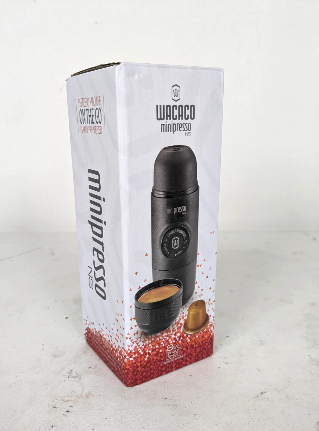 Wacaco Minipresso NS Portable Espresso Machine NEW IN BOX