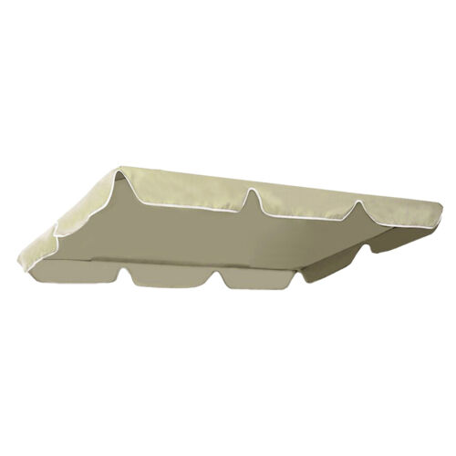 Swing Canopy Replacement Seat Garden Patio Sunproof Top Cover Hammock ,77"x49" - Picture 14 of 18