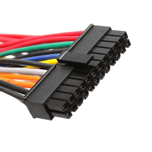 ATX PSU Standard Female 24Pin to Mini 24P Male Internal Power Cable Adapter - Afbeelding 6 van 6