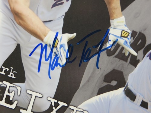 MARK TEIXEIRA SIGNED TEXAS RANGERS 8x10 PHOTO JSA COA - Picture 2 of 4