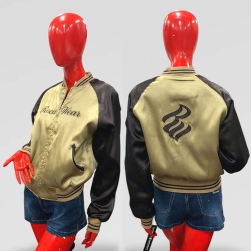 Seidige Damenjacke Rocawear Braun | Khaki Neu mit Etikett - Bild 6 von 6