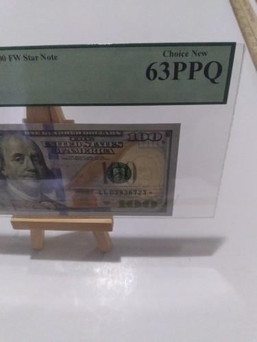 PCGS Choice New 63PPQ Fr. 2187-L 2009A $100 Federal Reserve Star Note - Picture 2 of 4