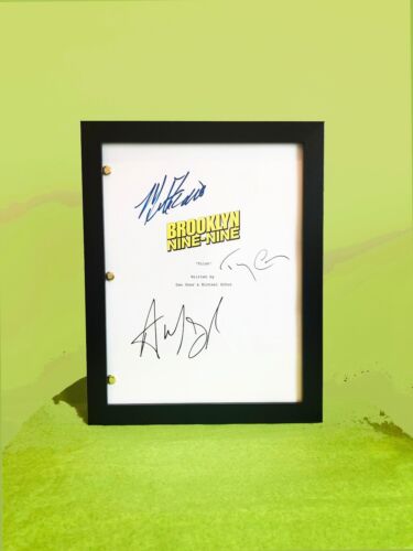 Brooklyn Nine-Nine Tv Show Script 42 Pages Andy Samberg, Terry Crews Autpgraphs - Picture 2 of 8