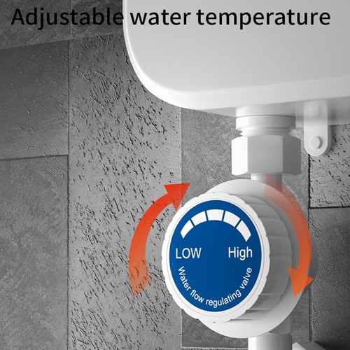 3500W Tankless Water Heater Shower Electric Portable Instant Boiler Bath S9M0 - Picture 7 of 11