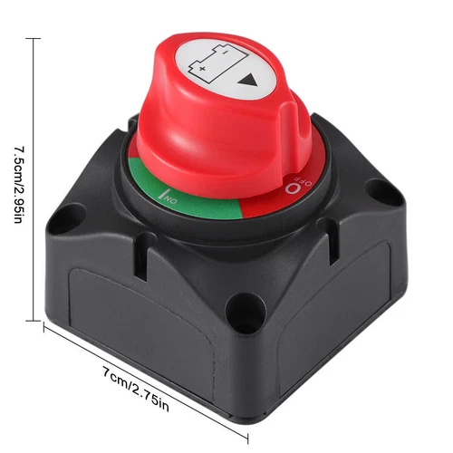Batterietrennschalter Cut/Shut Off 275-1250Amp Marine Boot Wohnmobil Camper 12V-48V - Bild 9 von 9
