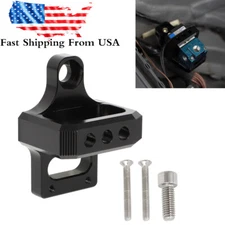 For Mac AEM Boost Controller Solenoid Valve Mount Holder Billet Bracket 3 Port 