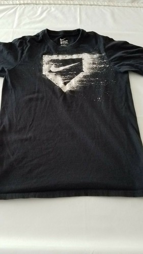 NIKE BOYS GRAPHIC COTTON TSHIRT SIZE LARGE BLACK THE NIKE TEE