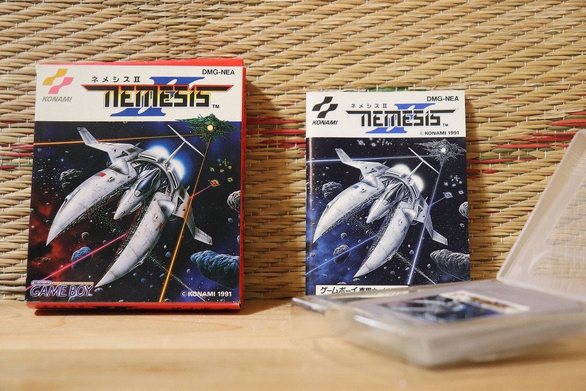 ゲームボーイ ソフト ネメシスⅡ DMG-NEA 箱・説明書付き、外箱