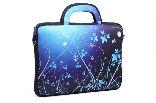 15.6 Inch Neoprene Laptop Briefcase Bag w. inner lined pocket and strong handle - Picture 6 of 7