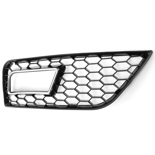 Paar Kühlergrill Blende Nebelscheinwerfer für Audi A4 B8.5 2013-2016 Schwarz - Picture 10 of 10