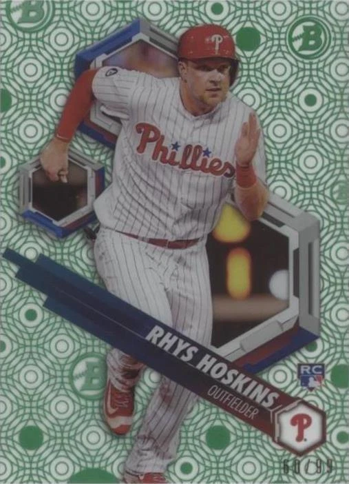 Pattern 1 Circles Green Rainbow Diffractor