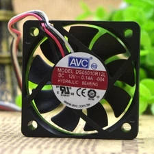 AVC  5CM 5010 12V 0.14A DS05010R12L Motor protection cooling 3-wire