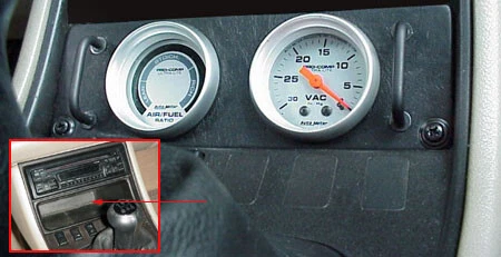 Porsche 944 and Pantera Detomaso Radio delete DIN panel - Image 2 of 3