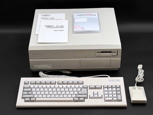 Commodore Amiga 2000 Computer w/ Video Toaster, A2630 CPU, AmigaOS 3.2 & more!