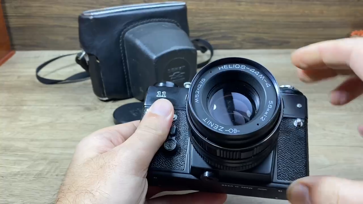 Camera Zenit ET Lens Helios-44M-4 2/58 Instruction USSR Soviet