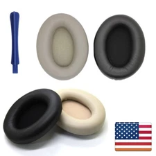 1 Pair Ear Pads Earpads Cuhsion Cover For Sony WH-1000XM3 / WH-1000XM4 Headphone